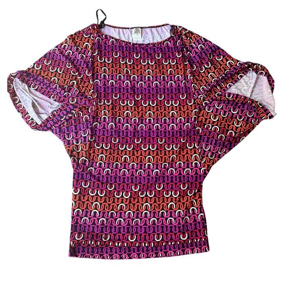 NWOT Trina Turk Echo Swim Tunic Cover Up. Size Large - Picture 2 of 4